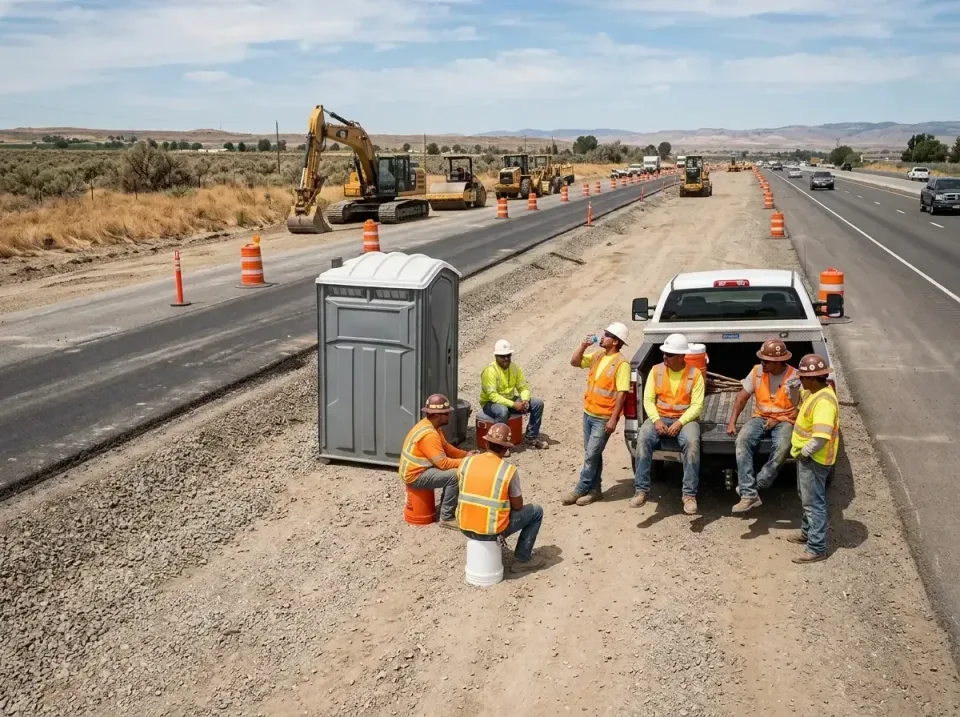 highway-road-construction-crew-007 — frequently asked questions, Porta Potty and Restroom Rentals in Wellsburg, WV